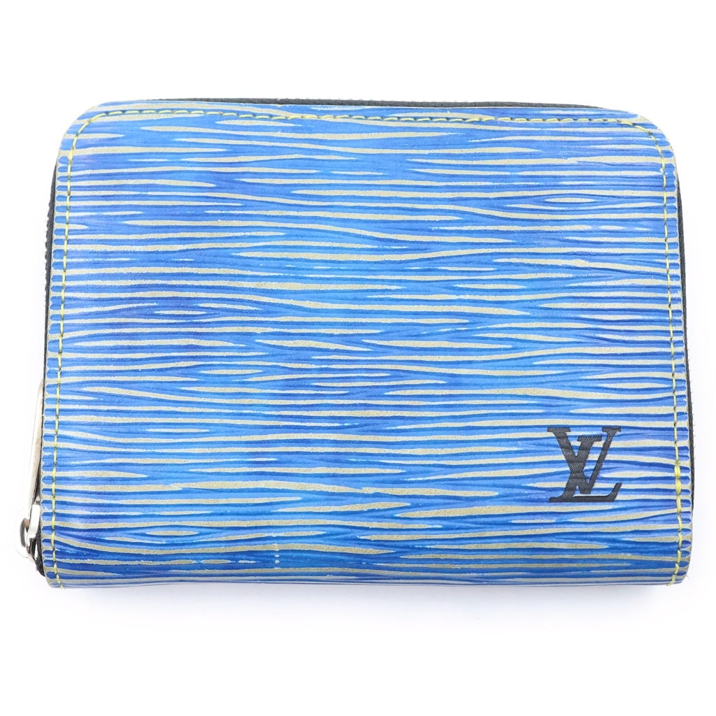 LOUIS VUITTON(ルイヴィトン) ジッピー コインパース エピレザー コインケース ブルー M61191 レディース