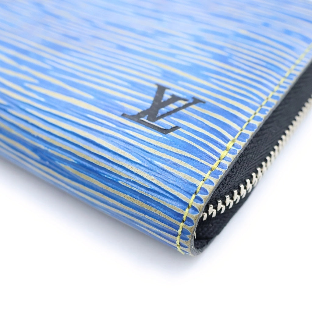 LOUIS VUITTON(ルイヴィトン) ジッピー コインパース エピレザー コインケース ブルー M61191 レディース
