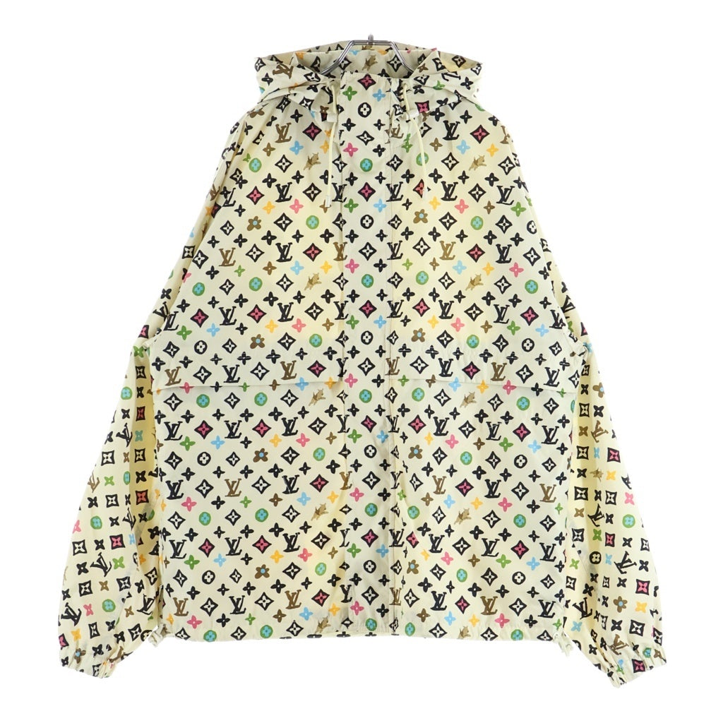 LOUIS VUITTON(ルイヴィトン) 24AW ×Tyler the Creator タイラーザ クリエイター モノグラム ウィンドブレーカー ジップアップ ジャケット ベージュ RM242MM KSV HRB18W
