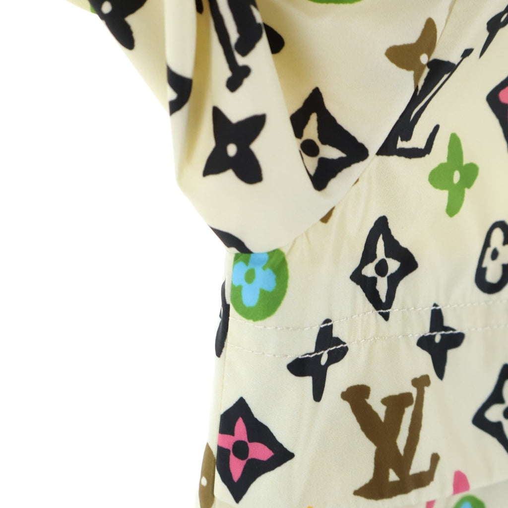 LOUIS VUITTON(ルイヴィトン) 24AW ×Tyler the Creator タイラーザ クリエイター モノグラム ウィンドブレーカー ジップアップ ジャケット ベージュ RM242MM KSV HRB18W