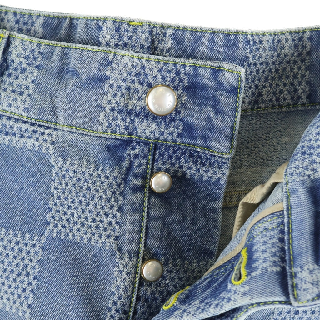 LOUIS VUITTON(ルイヴィトン) 24SS ダミエ スケート デニムパンツ インディゴ RM242MQ GRT HRD48W