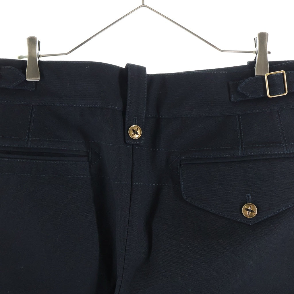 LOUIS VUITTON(ルイヴィトン) 24SS コットン キャンバス ユーティリティ ワイド カーゴ ショーツ ショート ハーフパンツ ブラック RM241 GNH HQP73W
