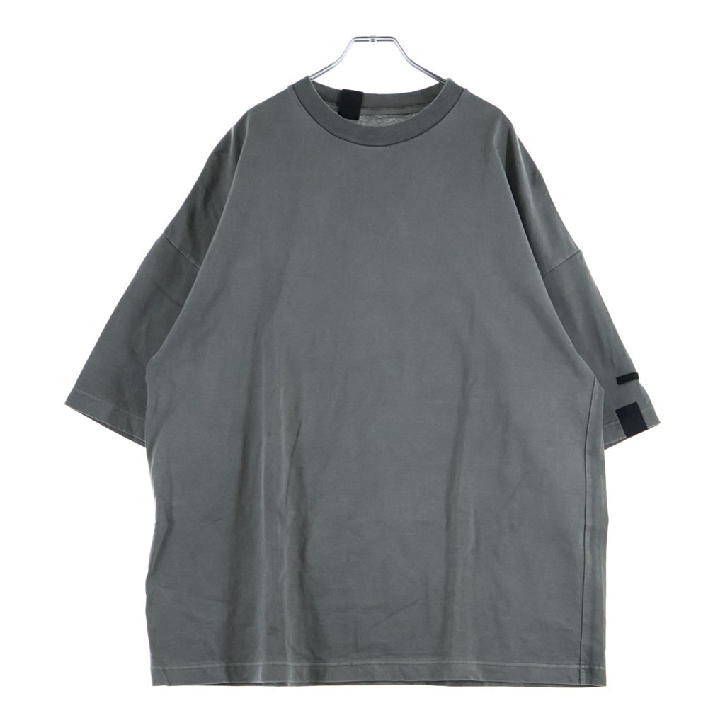 N.HOOLYWOOD(エヌハリウッド) 24AW Garment Dyed Over Size Tee オーバーサイズTシャツ グレー 2242-CS50-034