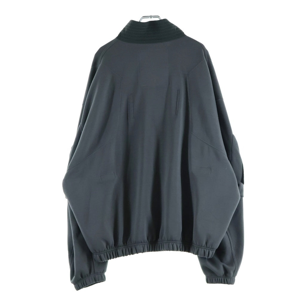 N.HOOLYWOOD(エヌハリウッド) 24SS REVERSIBLE BLOUSON リバーシブル レーヨン ジップアップ ジャケット ブルゾン グレー 9241-BL02-030