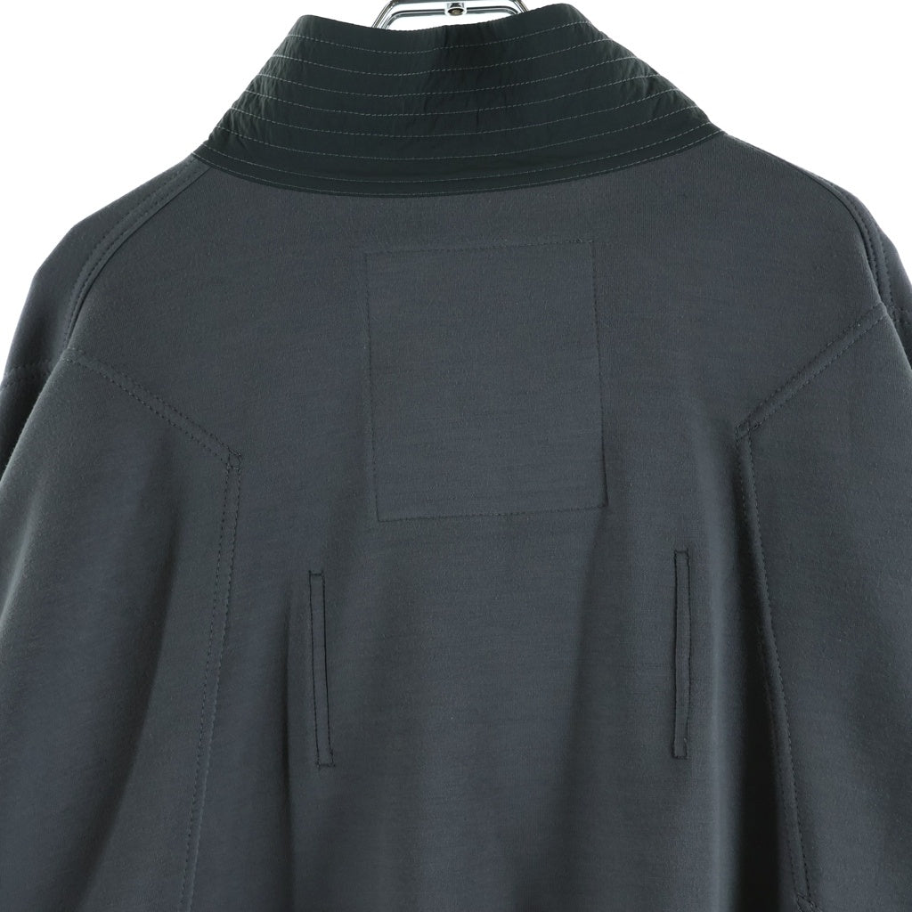 N.HOOLYWOOD(エヌハリウッド) 24SS REVERSIBLE BLOUSON リバーシブル レーヨン ジップアップ ジャケット ブルゾン グレー 9241-BL02-030