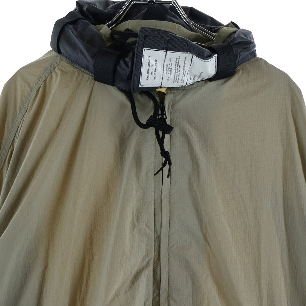 N.HOOLYWOOD(エヌハリウッド) 24SS TEST PRODUCT EXCHANGE SERVICE BLOUSON ジップアップナイロンミリタリージャケット グレー 9241-BL01-002