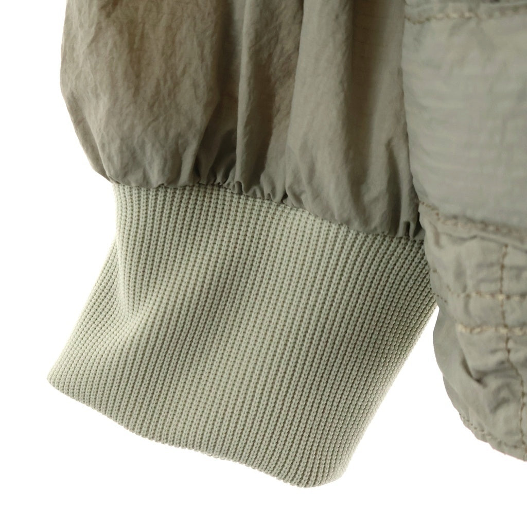 N.HOOLYWOOD(エヌハリウッド) 24SS TEST PRODUCT EXCHANGE SERVICE BLOUSON ジップアップナイロンミリタリージャケット グレー 9241-BL01-002