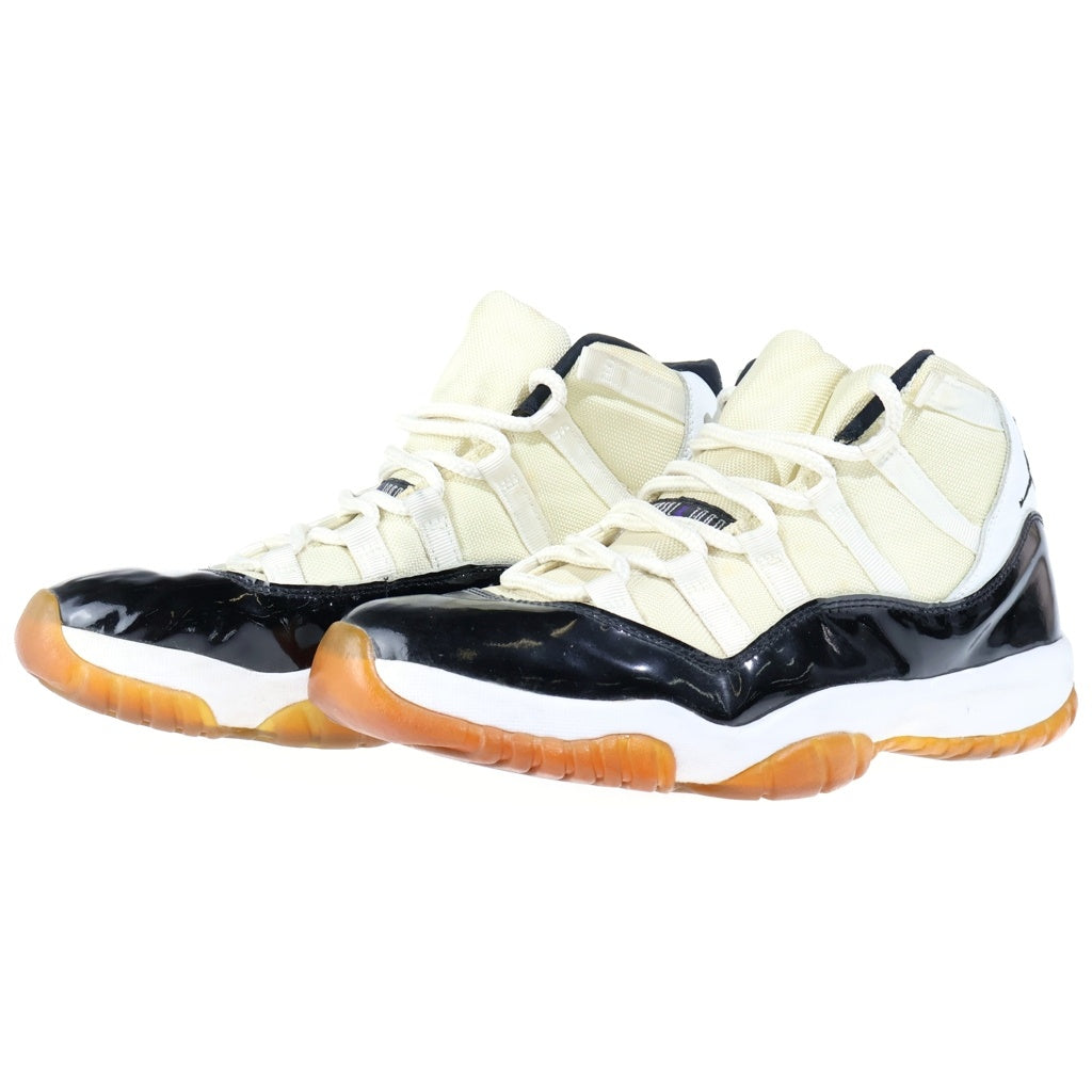 NIKE(ナイキ) 【鑑賞用 00年製】AIR JORDAN 11 RETRO CONCORD ジョーダン11 レトロ コンコルド ハイカットスニーカー ホワイト/ブラック US10.5/28.5cm 136046-101