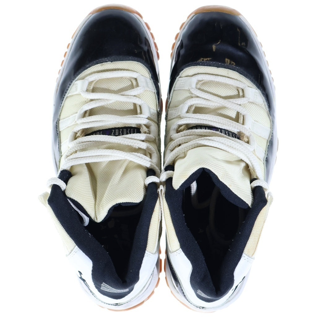 NIKE(ナイキ) 【鑑賞用 00年製】AIR JORDAN 11 RETRO CONCORD ジョーダン11 レトロ コンコルド ハイカットスニーカー ホワイト/ブラック US10.5/28.5cm 136046-101