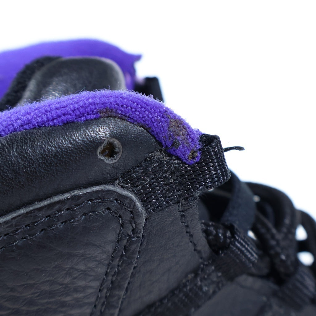NIKE(ナイキ) 【鑑賞用 95年製】AIR JORDAN 10 OG SACRAMENTO KINGS エアジョーダン10 サクラメントキングス ハイカットスニーカー ブラック/パープル US11.5/29.5cm 130209-051
