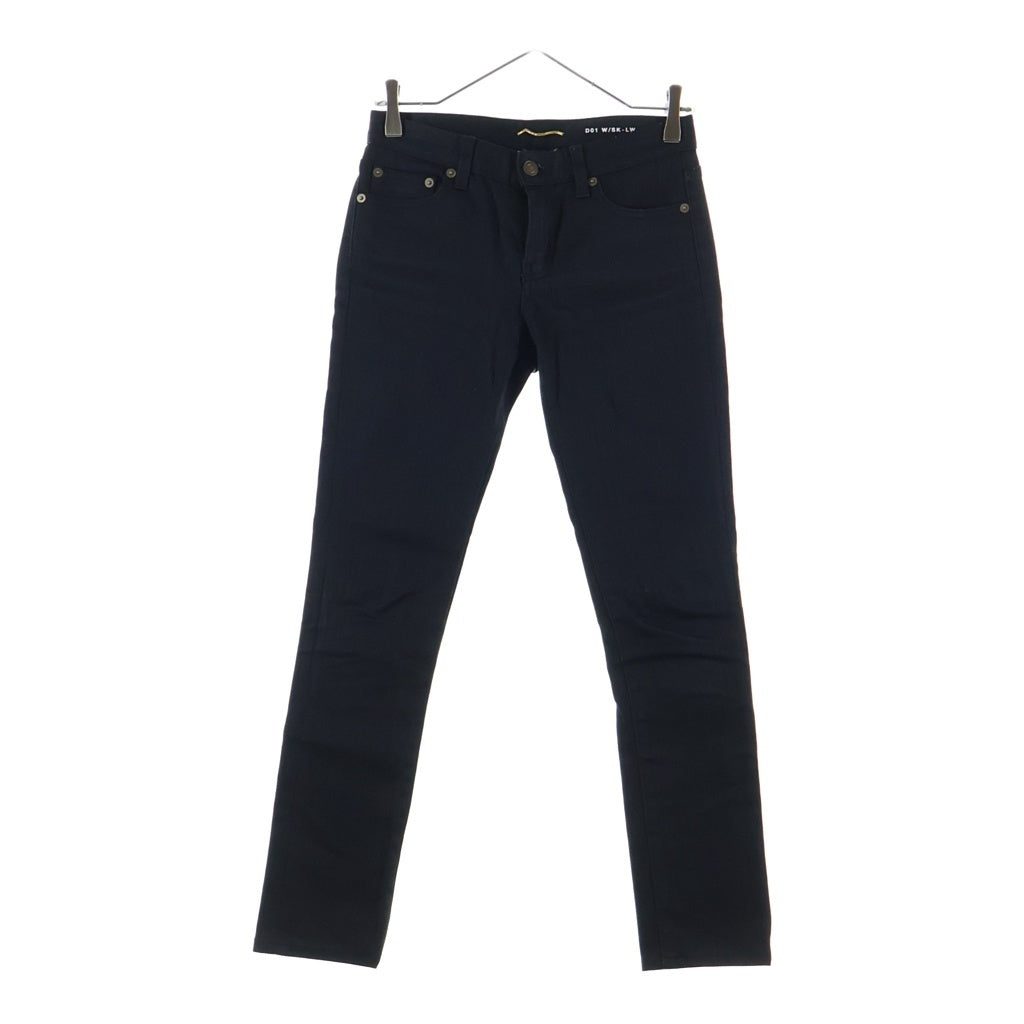 SAINT LAURENT PARIS(サンローランパリ) ストレッチスキニー デニムパンツ ブラック レディース 365837 YYK01