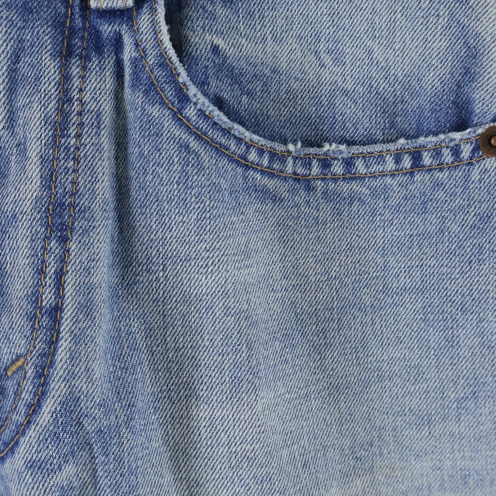 CELINE(セリーヌ) MARGARET JEANS マーガレットジーンズ クラッシュ加工 カットオフ デニムパンツ インディゴ レディース 2N642427P