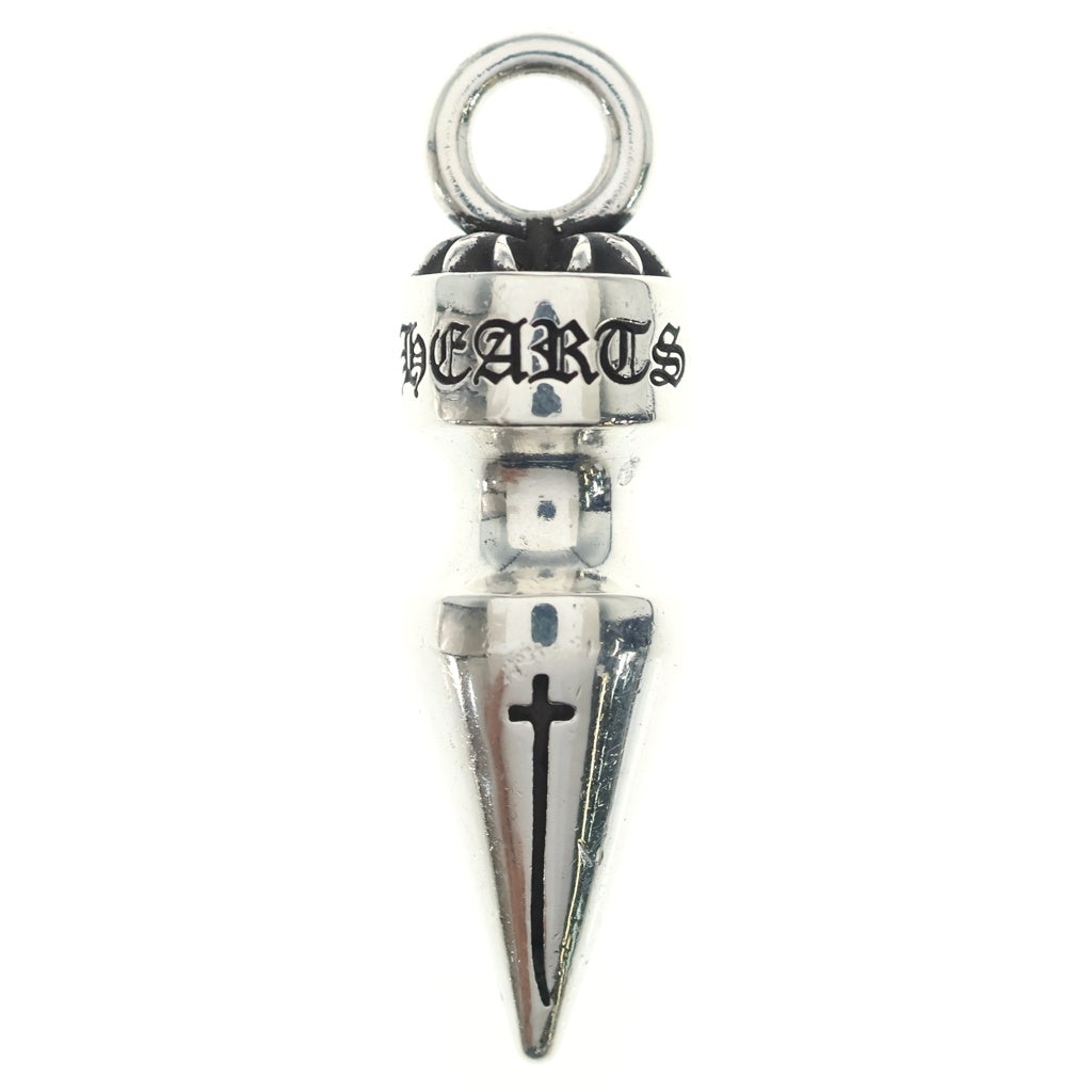CHROME HEARTS(クロムハーツ) SPIKE XL エクストララージスパイク ネックレストップ シルバー