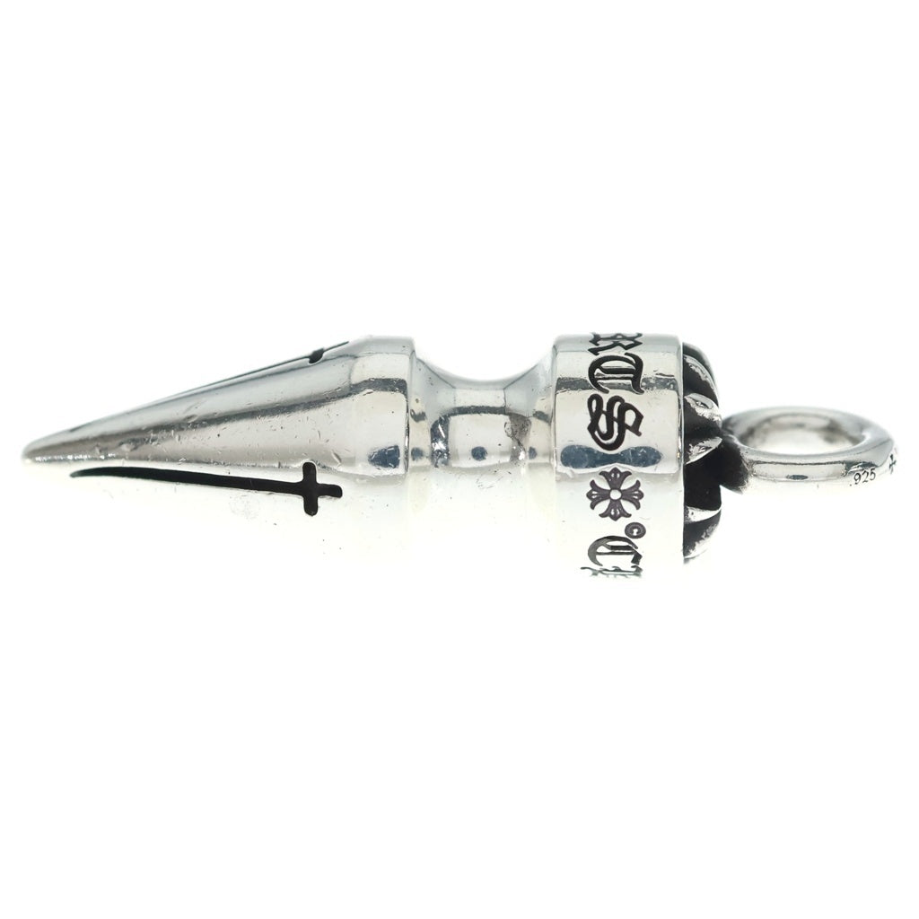 CHROME HEARTS(クロムハーツ) SPIKE XL エクストララージスパイク ネックレストップ シルバー