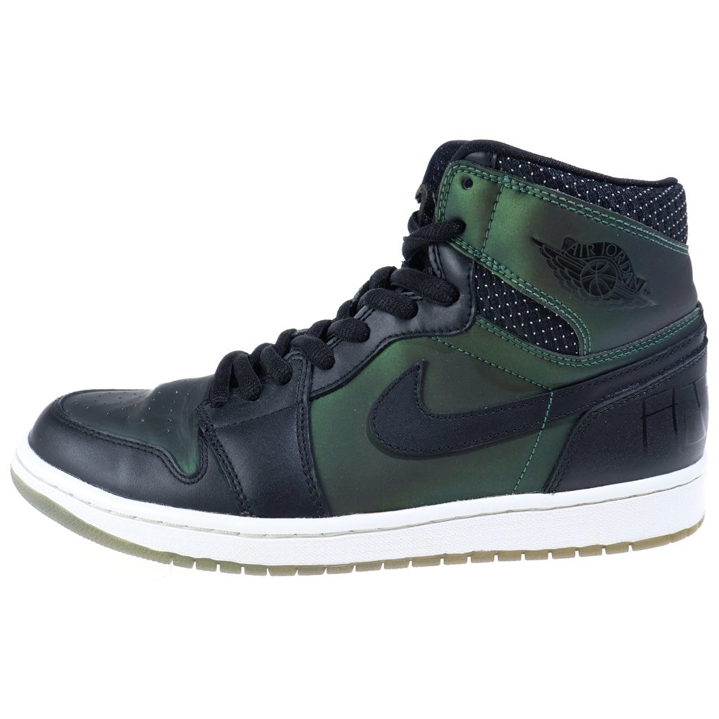 NIKE SB(ナイキエスビー) AIR JORDAN 1 HIGH CRAIG STECYK BLACK SILVER エアジョーダン1 クレッグステシックブラックシルバー ハイカットスニーカー メタリック/ブラック US10/28cm 653532-001