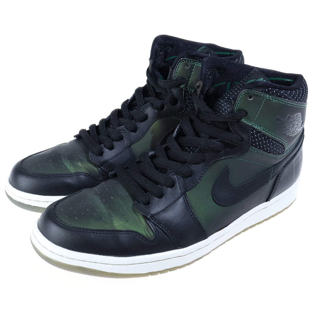 NIKE SB(ナイキエスビー) AIR JORDAN 1 HIGH CRAIG STECYK BLACK SILVER エアジョーダン1 クレッグステシックブラックシルバー ハイカットスニーカー メタリック/ブラック US10/28cm 653532-001