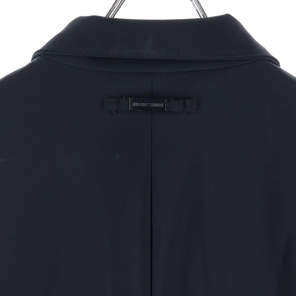 EMPORIO ARMANI(エンポリオアルマーニ) Nylon Half Cort ナイロン ハーフ コート ブラック 8N1L81 1NZAZ