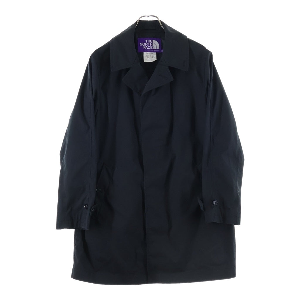 THE NORTH FACE PURPLE LABEL(ノースフェイスパープルレーベル) ×nanamica 65/35 Soutien Collar Coat ナナミカ ステンカラー コート ブラック NP2111N