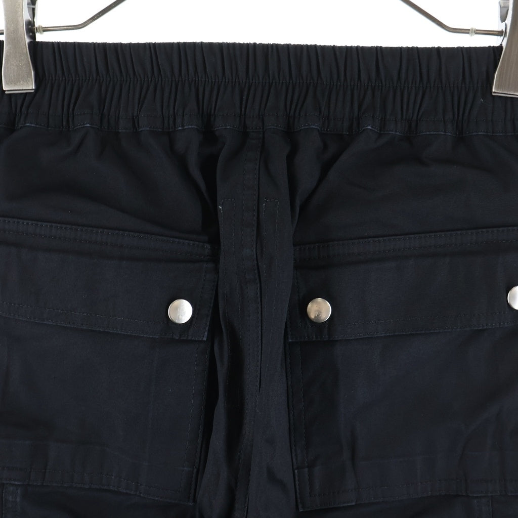 Rick Owens(リックオウエンス) 21SS Bauhaus Cargo バウハウス カーゴパンツ ブラック RU21S6377-TE