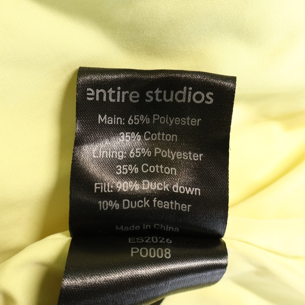entire studios(エンタイア スタジオ) ダウンベスト