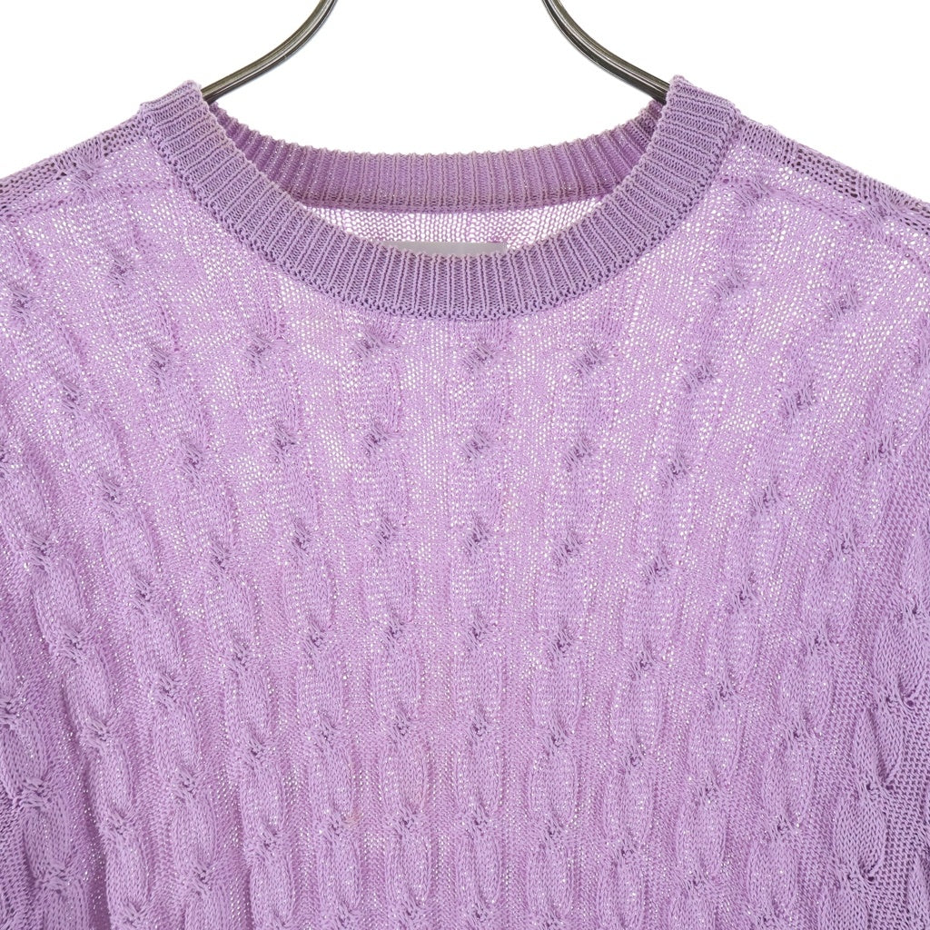 MAGLIANO(マリアーノ) Knit Sweater ニットセーター パープル P58212780