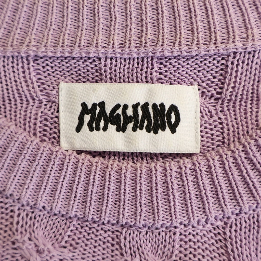MAGLIANO(マリアーノ) Knit Sweater ニットセーター パープル P58212780