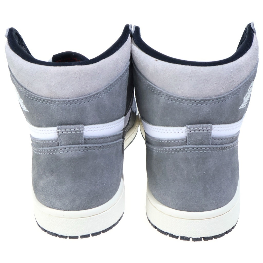 NIKE(ナイキ) AIR JORDAN 1 RETRO HIGH OG DZ5485-051 エアジョーダン1 レトロ ハイカットスニーカー ホワイト/グレー US8/26cm