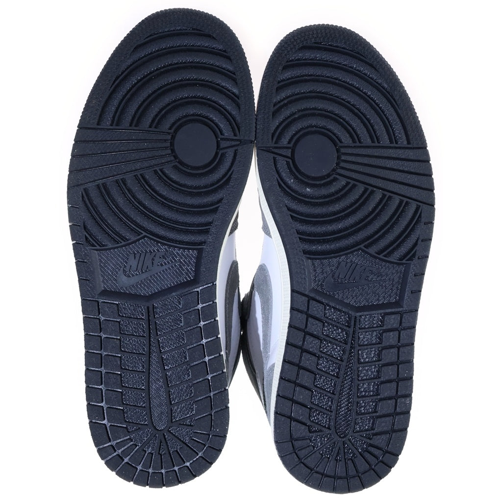 NIKE(ナイキ) AIR JORDAN 1 RETRO HIGH OG DZ5485-051 エアジョーダン1 レトロ ハイカットスニーカー ホワイト/グレー US8/26cm