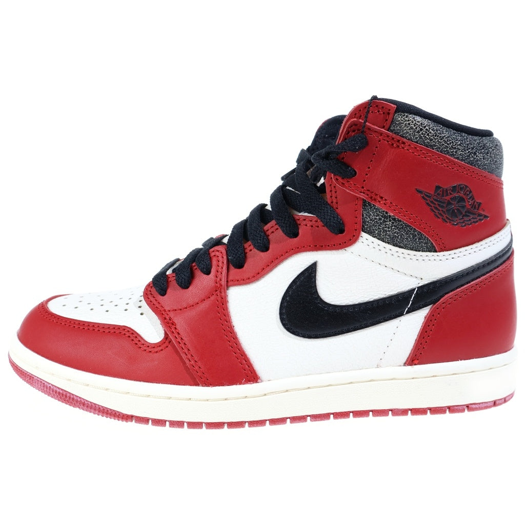 NIKE(ナイキ) AIR JORDAN 1 HIGH OG LOST FOUND CHICAGO DZ5485-612 エアジョーダン1 ロスト ファウンド シカゴ ハイカットスニーカー レッド/ホワイト US8/26cm