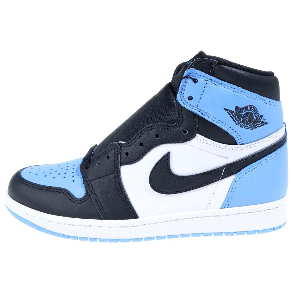 NIKE(ナイキ) AIR JORDAN 1 RETRO HIGH OG UNIVERSITY BLUEUNC TOE DZ5485-400 エアジョーダン1 レトロ ユニバーシティブルー UNCトゥ ハイカットスニーカー ブルー/ホワイト US8/26cm