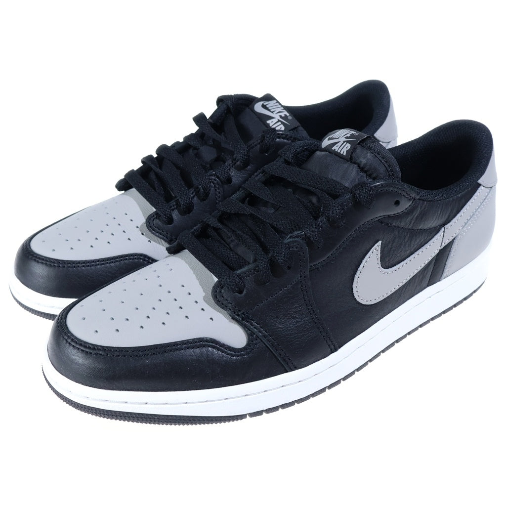 NIKE(ナイキ) AIR JORDAN1 RETRO LOW OG SHADOW エアジョーダン1 レトロ シャドウ ローカットスニーカー ブラック/グレー US10/28cm CZ0790-003