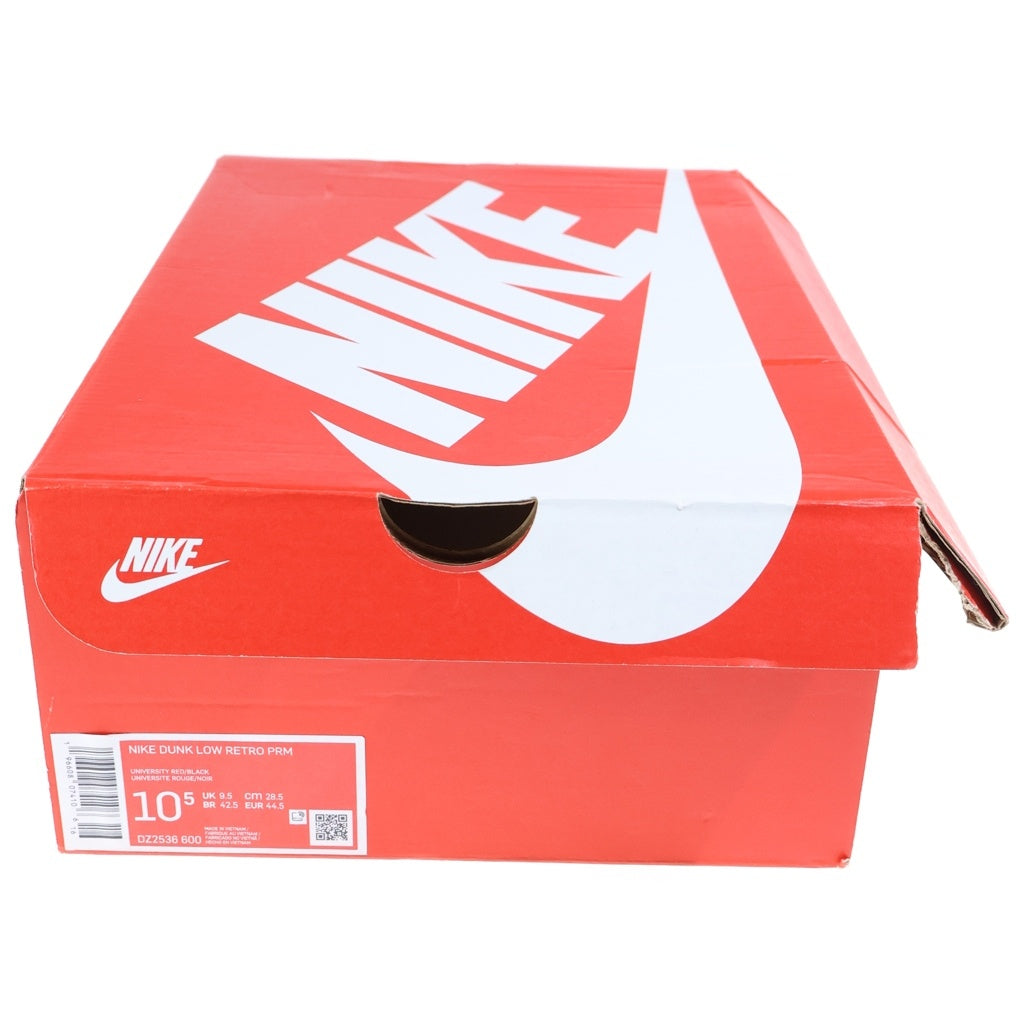 NIKE(ナイキ) DUNK LOW RETRO CHICAGO SPLIT ダンク シカゴスプリット ローカットスニーカー ホワイト/レッド US10.5/27.5cm DZ2536-600