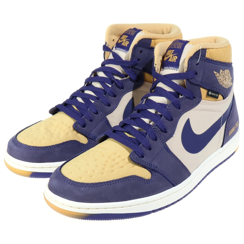 NIKE(ナイキ) AIR JORDAN 1 ELEMENT GORE-TEX エアジョーダン1 エレメント ゴアテックス ハイカットスニーカー パープル/イエロー US11/29cm DB2889-501