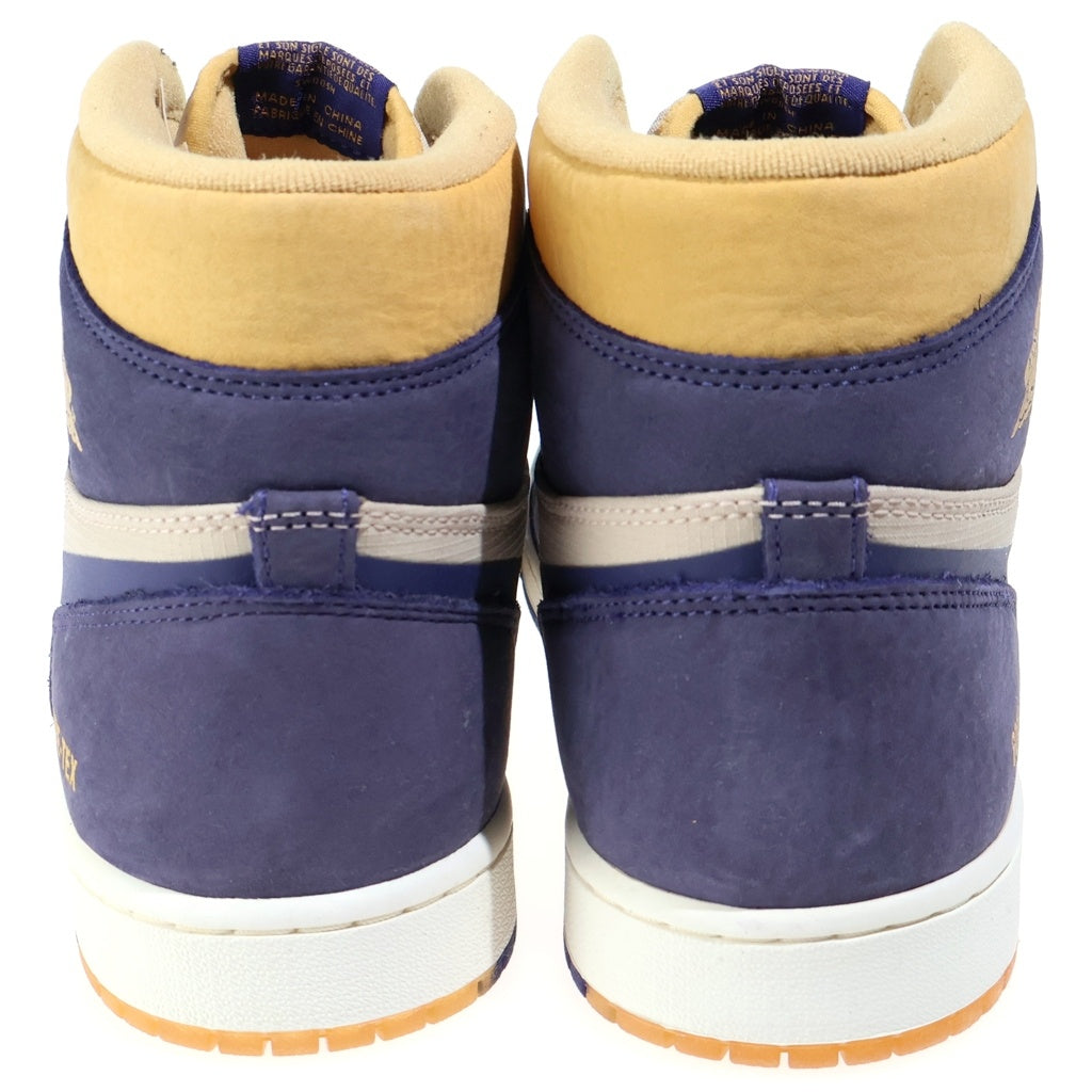 NIKE(ナイキ) AIR JORDAN 1 ELEMENT GORE-TEX エアジョーダン1 エレメント ゴアテックス ハイカットスニーカー パープル/イエロー US11/29cm DB2889-501