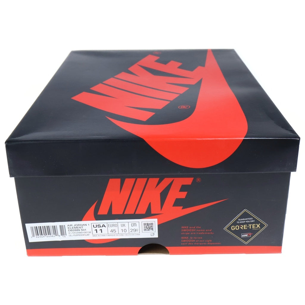 NIKE(ナイキ) AIR JORDAN 1 ELEMENT GORE-TEX エアジョーダン1 エレメント ゴアテックス ハイカットスニーカー パープル/イエロー US11/29cm DB2889-501
