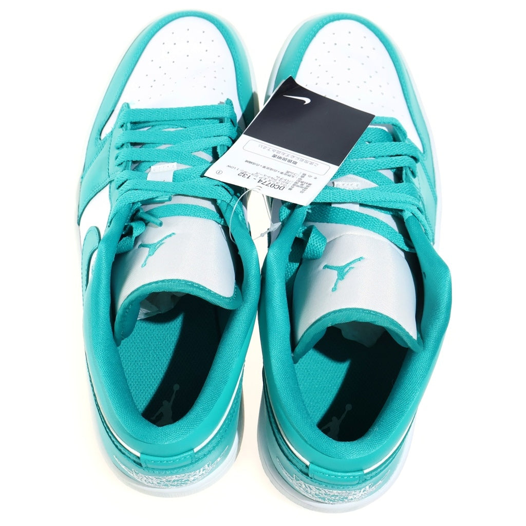 NIKE(ナイキ) WMNS AIR JORDAN 1 LOW TURQUISE ウィメンズ エアジョーダン1 ターコイズ ローカットスニーカー グリーン US12/29cm DC0774-132