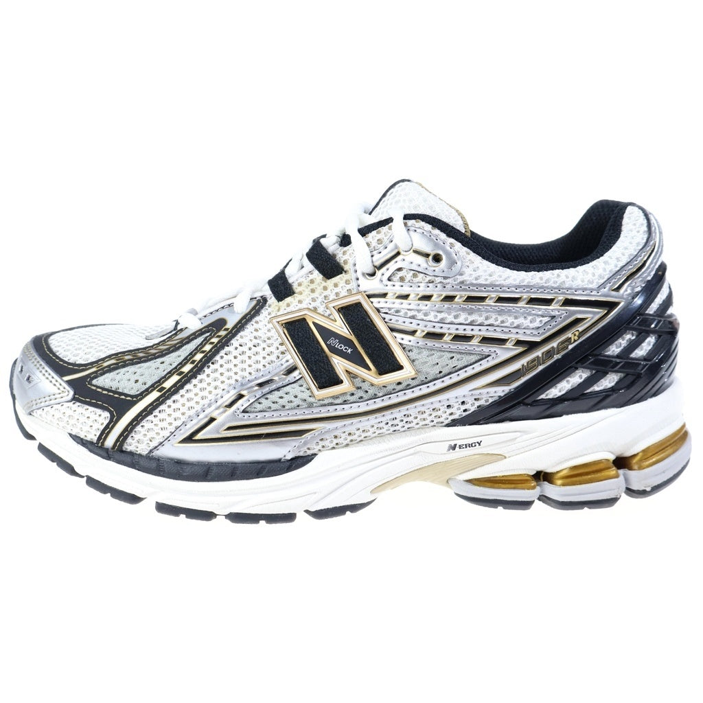 New Balance(ニューバランス) メッシュ ローカットスニーカー ホワイト/シルバー US10.5/28.5cm M1906RA