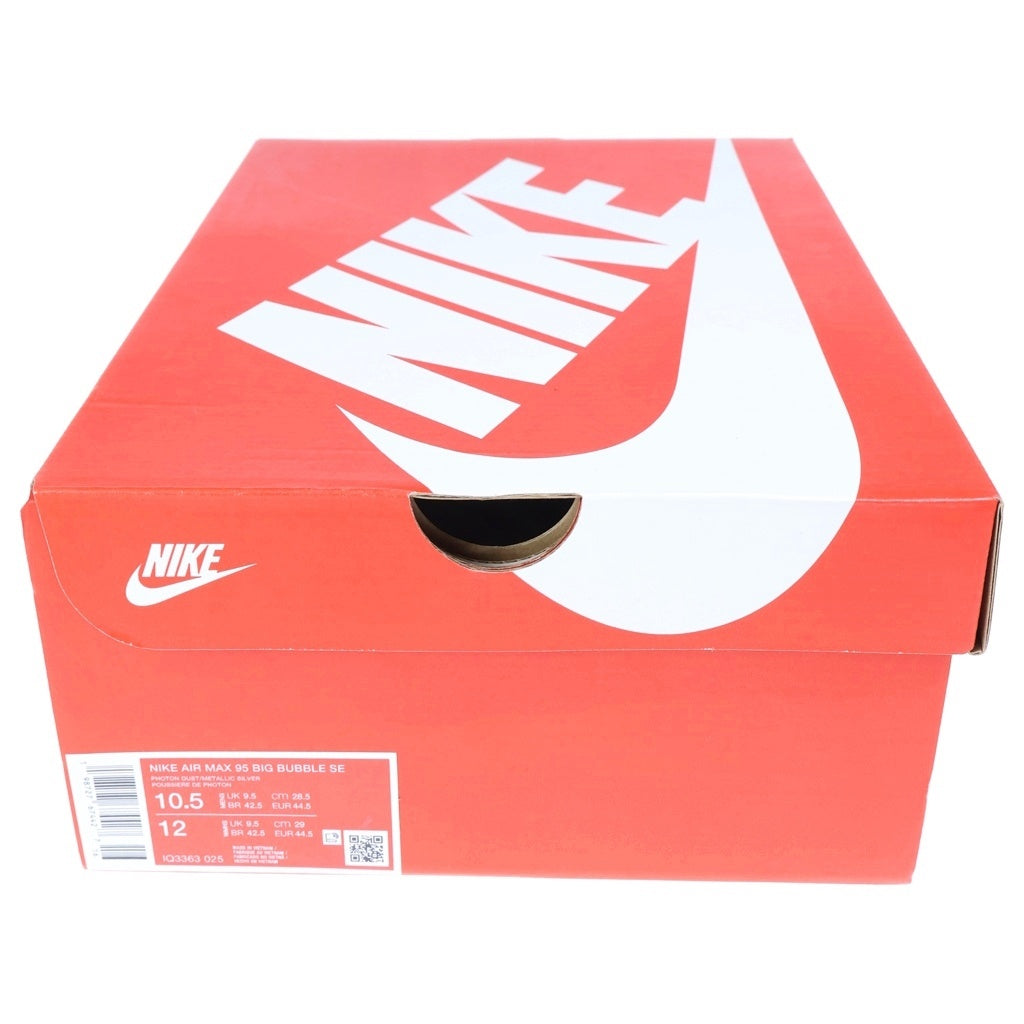 NIKE(ナイキ) AIR MAX 95 BIG BUBBLE SEONGSU エアマックス95 ビッグバブル ソンス ローカットスニーカー ホワイト US10.5/28.5cm IQ3363-025