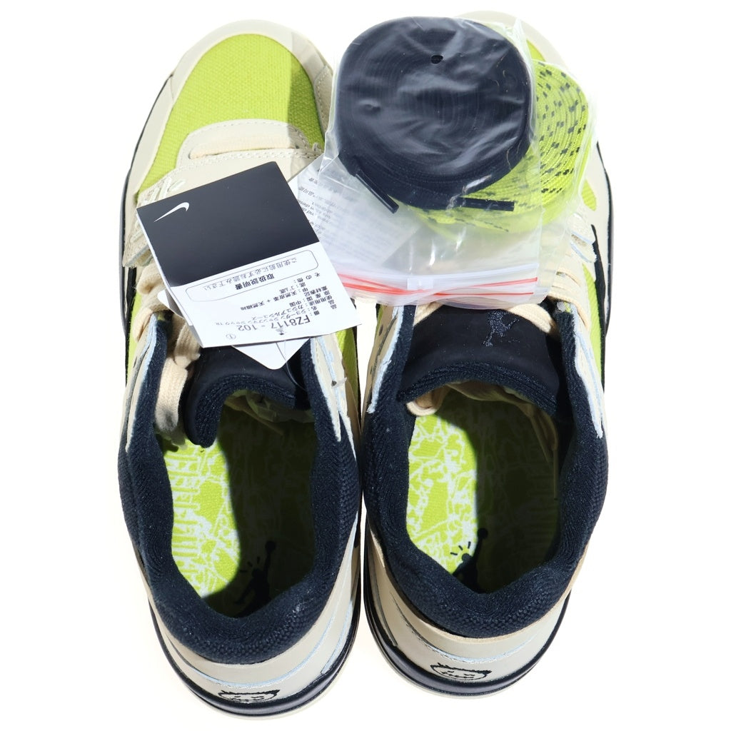 NIKE(ナイキ) ×トラヴィススコット ジョーダン ジャンプマンジャック ブライトカクタス ローカットスニーカー US10.5/28.5cm FZ8117-102