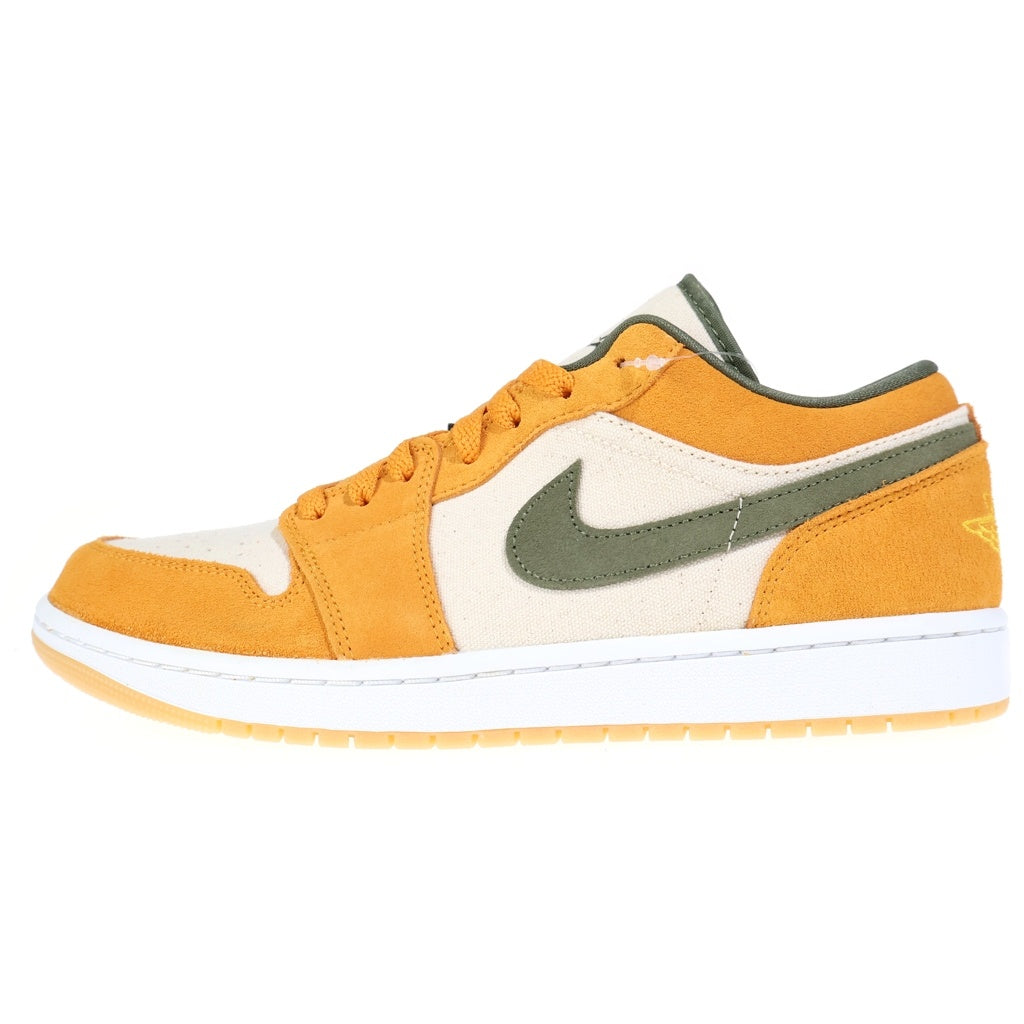 NIKE(ナイキ) AIR JORDAN 1 LOW LIGHT CURRY エアジョーダン1 ライトカリー ローカットスニーカー ホワイト/オレンジ US10/28cm DH6931-102