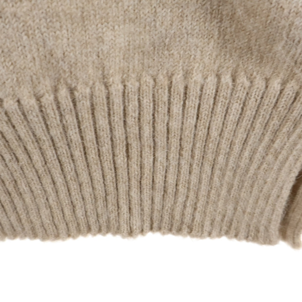 Maison Margiela(メゾンマルジェラ) 22AW Vネック ウール ニット ベスト ベージュ S50TH0057 S18145