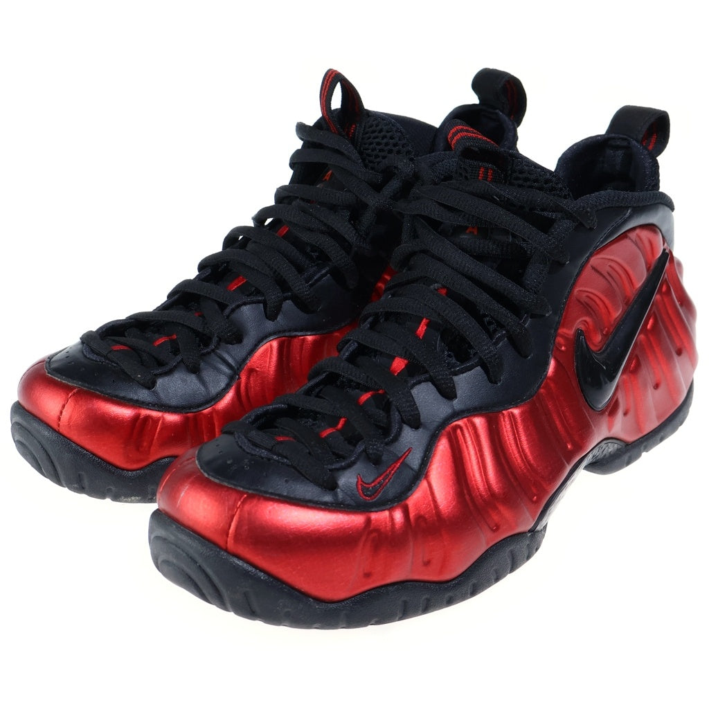 NIKE(ナイキ) AIR FOAMPOSITE PROUNIVERSITY RED エアフォームポジット プロ ユニバーシティレッド ハイカットスニーカー レッド US10/28cm 624041-604