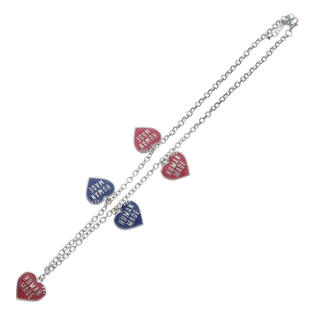 HUMAN MADE(ヒューマンメイド) FIVE HEART NECKLACE ファイブ ハート ネックレス シルバー