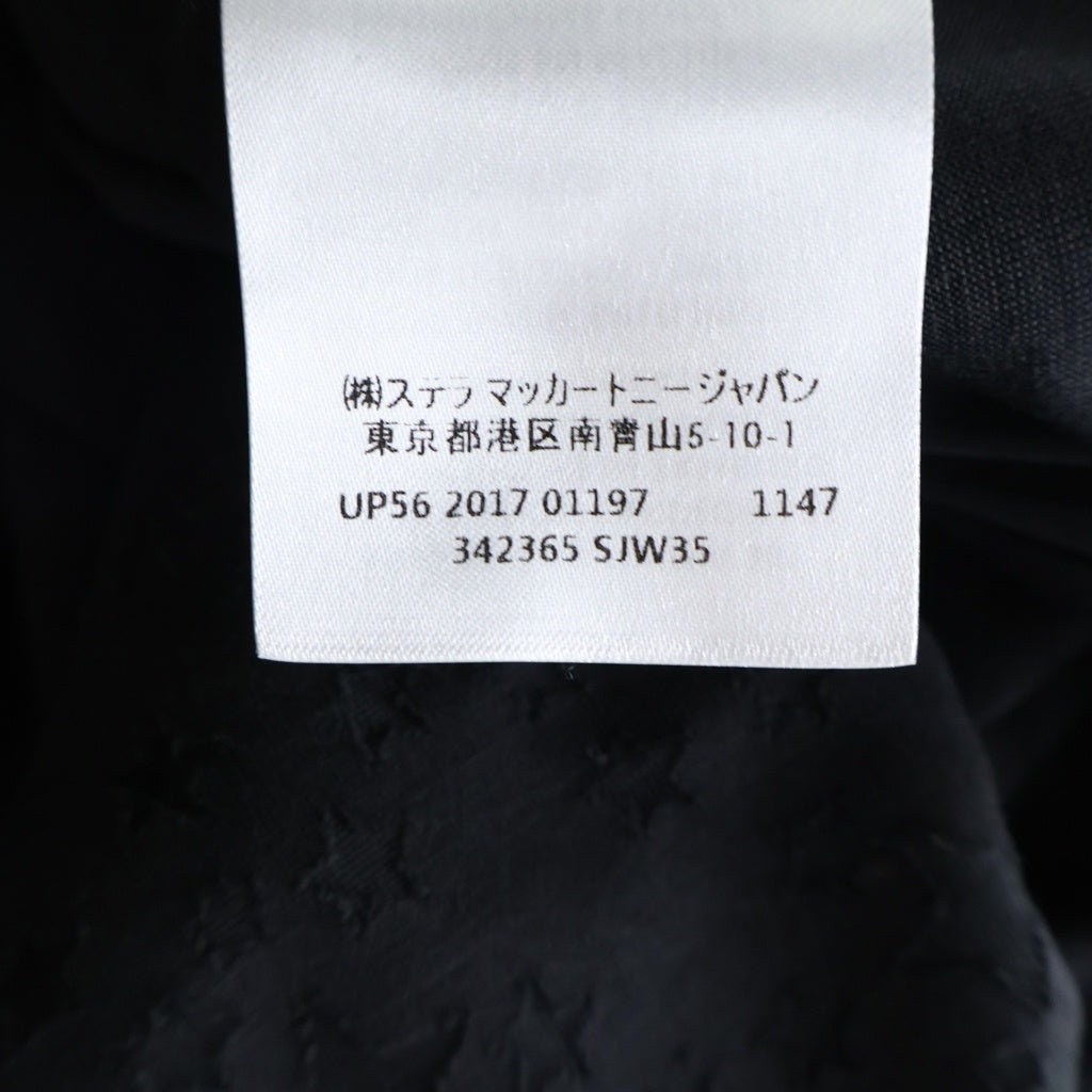 STELLA McCARTNEY(ステラマッカートニー) スター クルーネック 半袖Tシャツ カットソー ブラック レディース 342365 SJW35