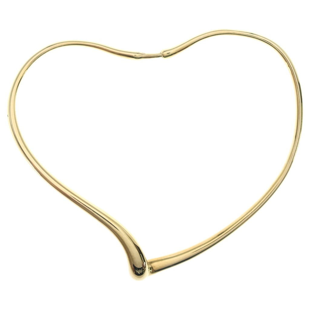 TIFFANY & Co.(ティファニー) 18K オープン ハート フープ ピアス 片耳 ゴールド レディース