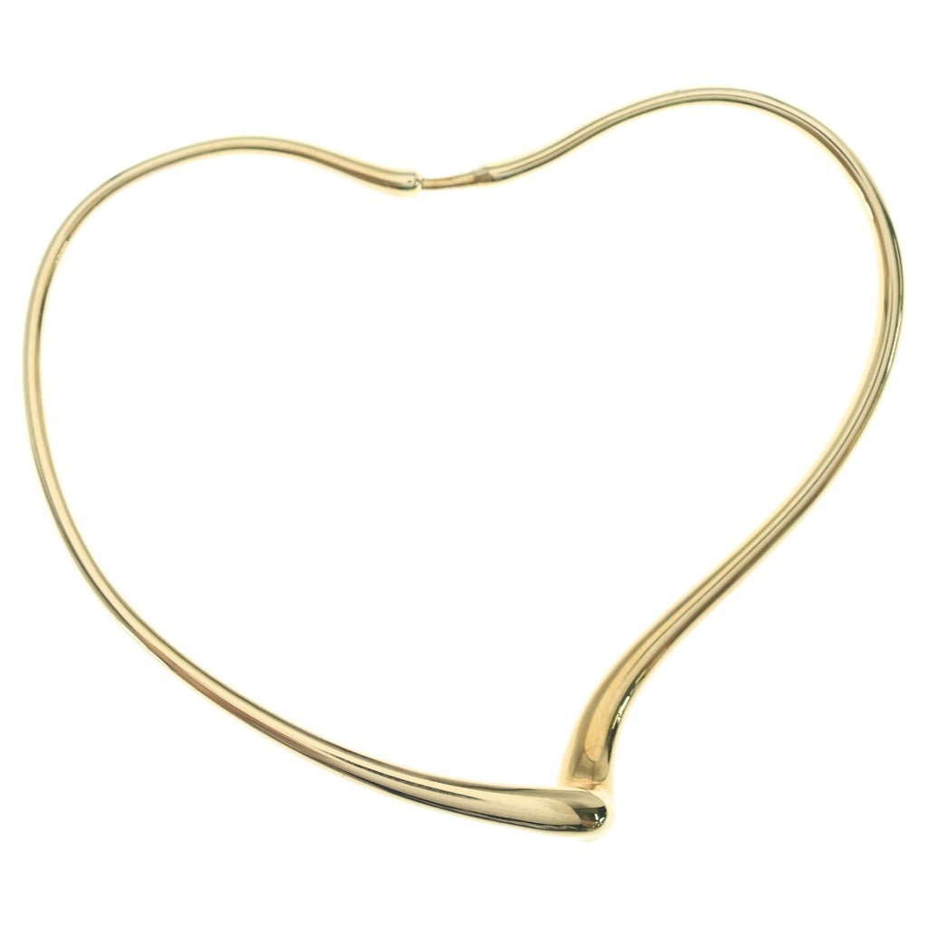 TIFFANY & Co.(ティファニー) 18K オープン ハート フープ ピアス 片耳 ゴールド レディース
