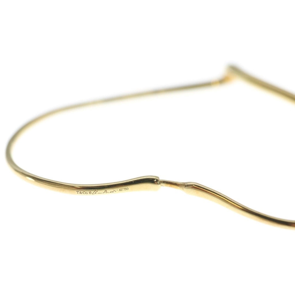 TIFFANY & Co.(ティファニー) 18K オープン ハート フープ ピアス 片耳 ゴールド レディース