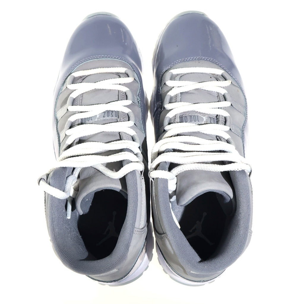 NIKE(ナイキ) AIR JORDAN 11 RETRO COOL GREY エアジョーダン11 レトロ クールグレー ハイカットスニーカー グレー US9.5/27.5cm CT8012‐005