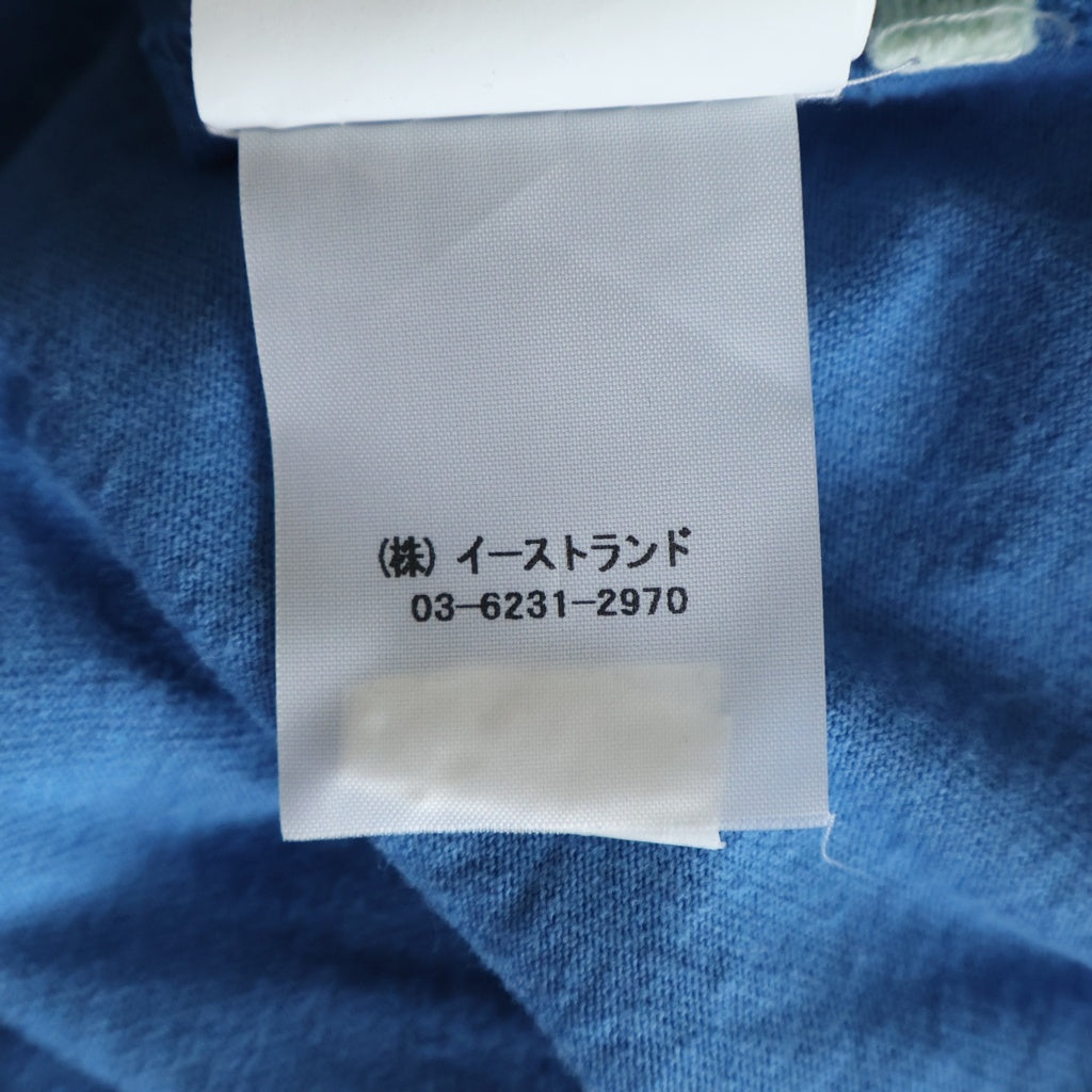 OFF-WHITE(オフホワイト) グラフィックプリント クルーネック 半袖Tシャツ カットソー ブルー OMAA002F17185024