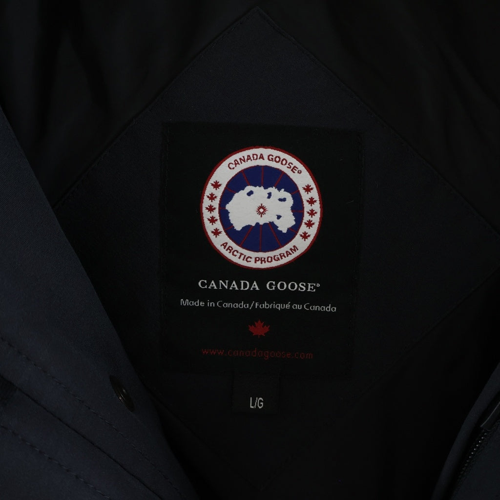 CANADA GOOSE(カナダグース) WYNDAHAM PARKA FUSION FIT ウィンダムパーカー ファーフード ダウンジャケット ネイビー 3808MA